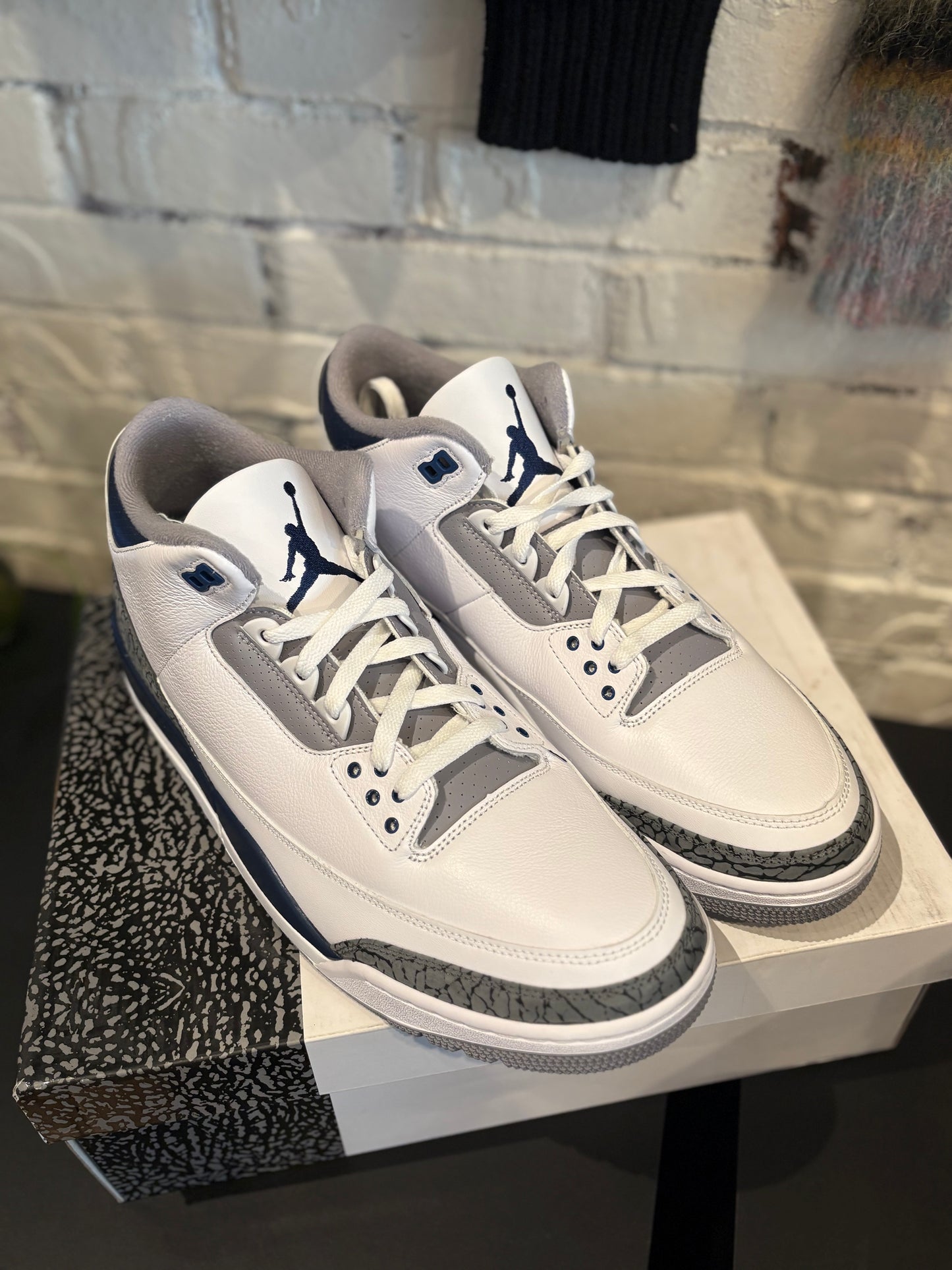 Jordan 3 Retro Midnight Navy DS OG Size 14
