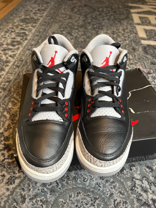Jordan 3 Retro “Black Cement” Clean Og Size 10