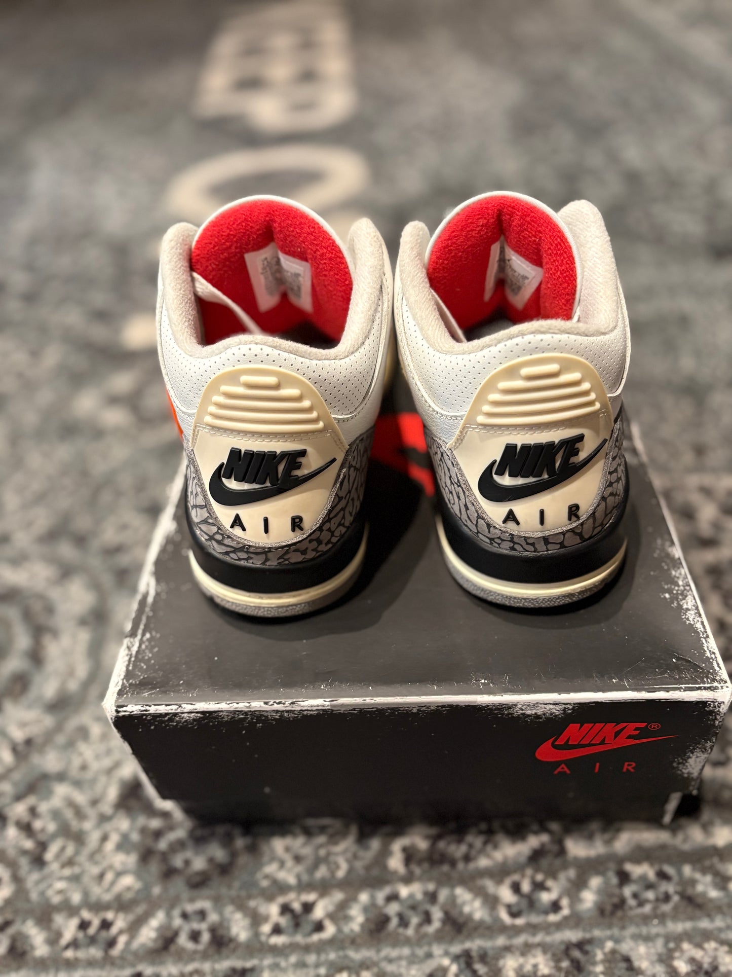 Jordan 3 Retro “White Cement Reimagined” CLEAN OG SIZE 7.5