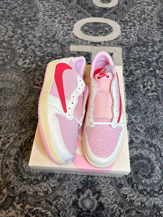 Jordan 1 Retro Low “Travis Scott Sail Tropical Pink” OG DS