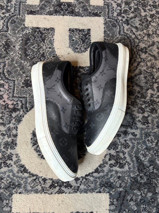 Louis Vuitton Monogram Canvas and Leather Low “Grey/Black” Clean Nb Size 11