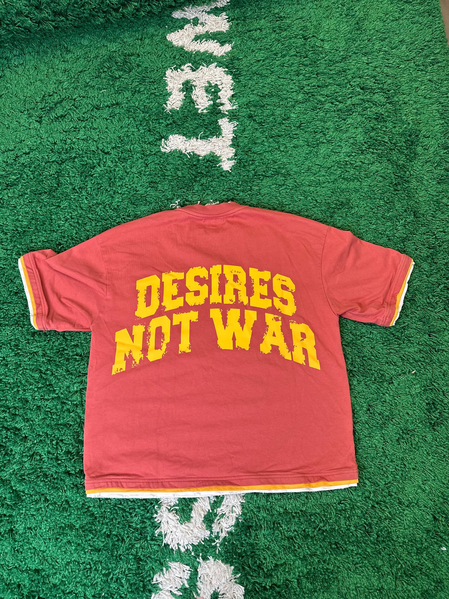 Bottega Desires Tee Coral Size Medium