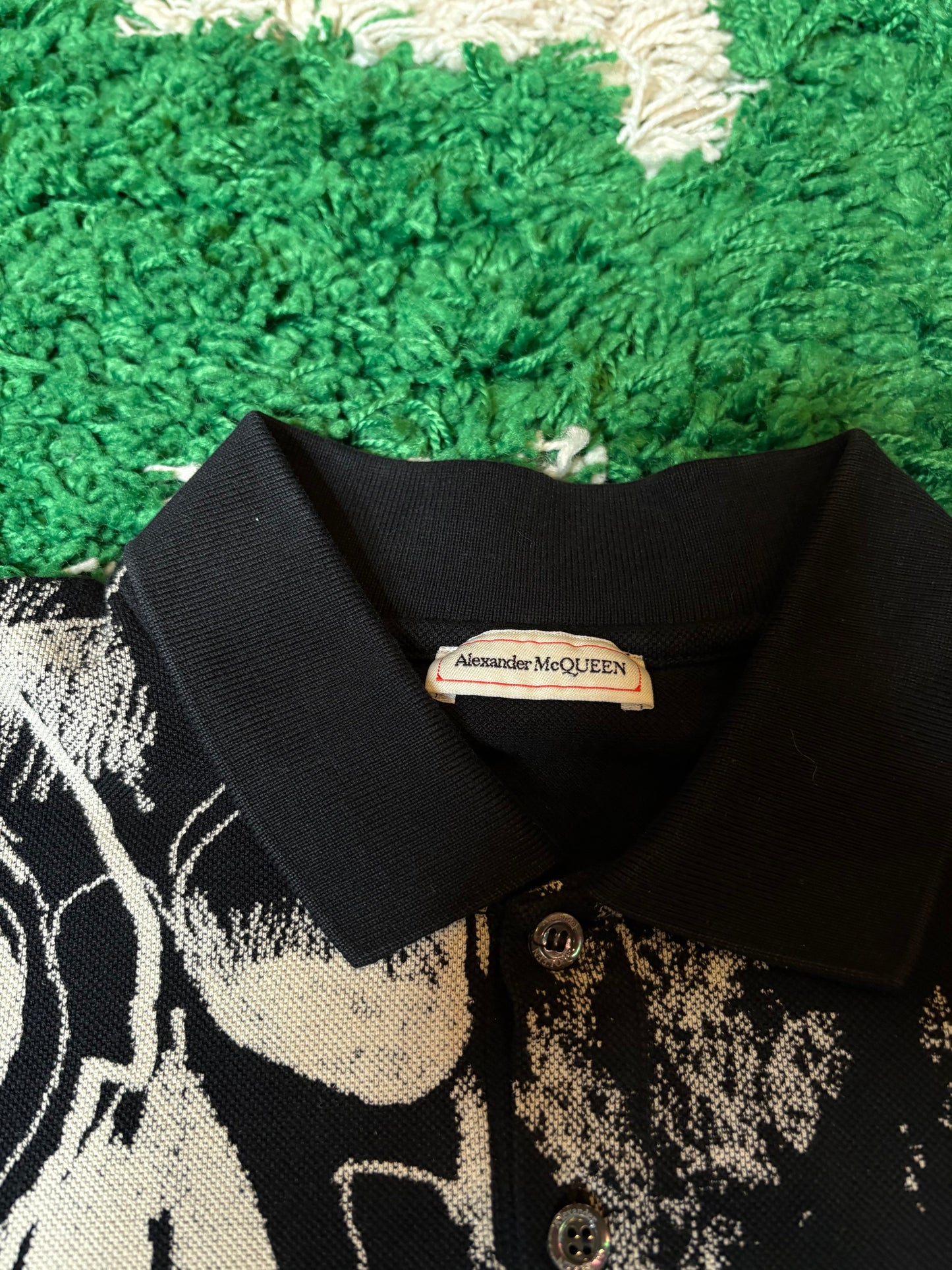 Alexander McQueen Skull Polo Size Large