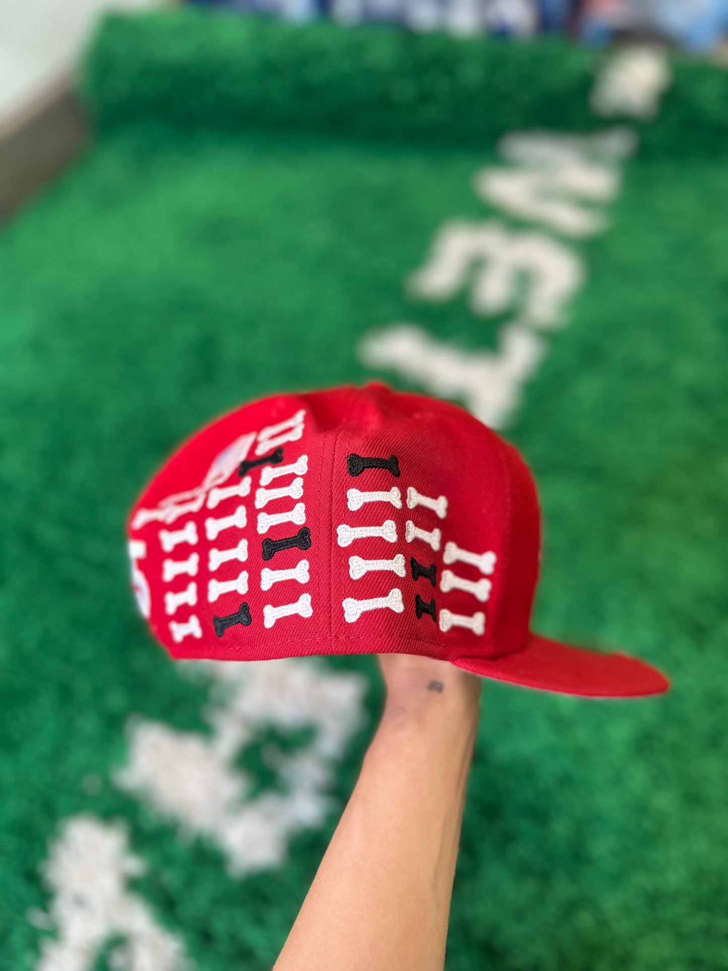 Supreme Bones Box Logo Era Hat DS 7 5/8