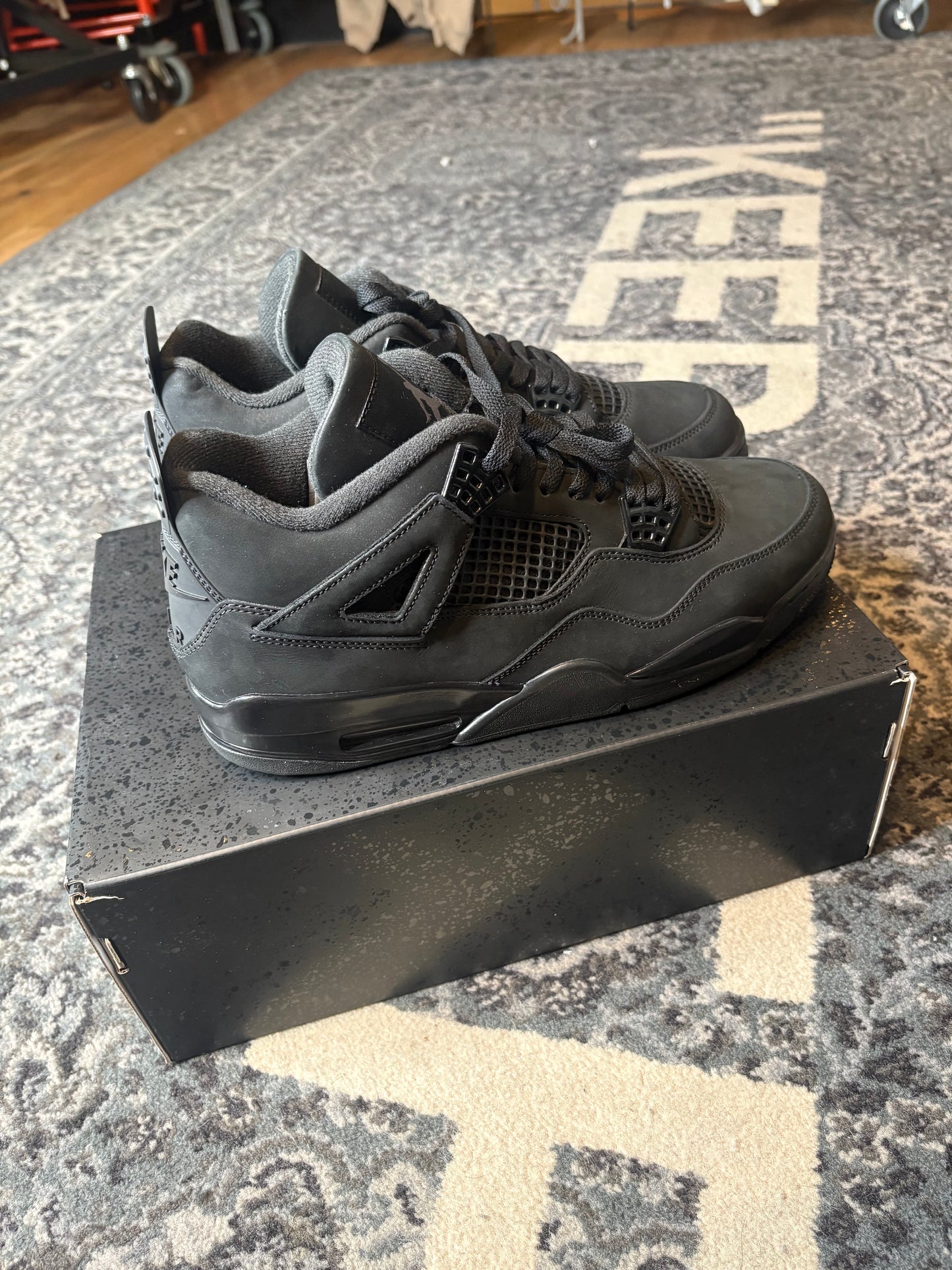 Jordan 4 Retro “Black Cat” Clean Og Size 12