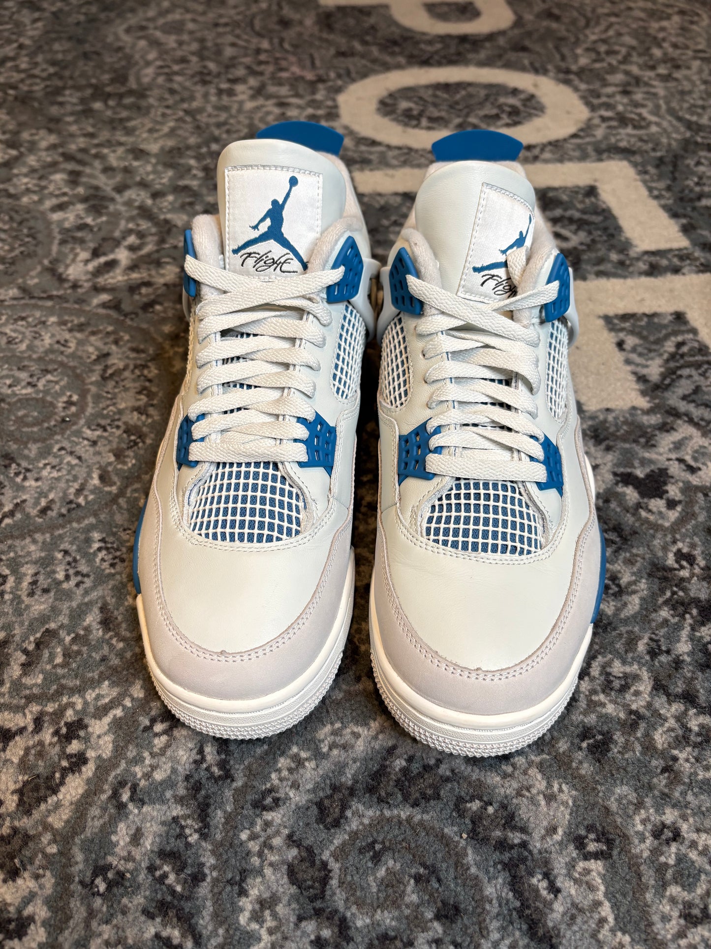 Jordan 4 Retro “Military Blue” Clean Og Size 10