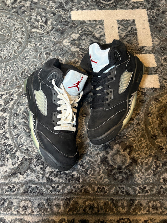 Jordan 5 Retro “Black Metallic” Po Nb Size 6.5Y