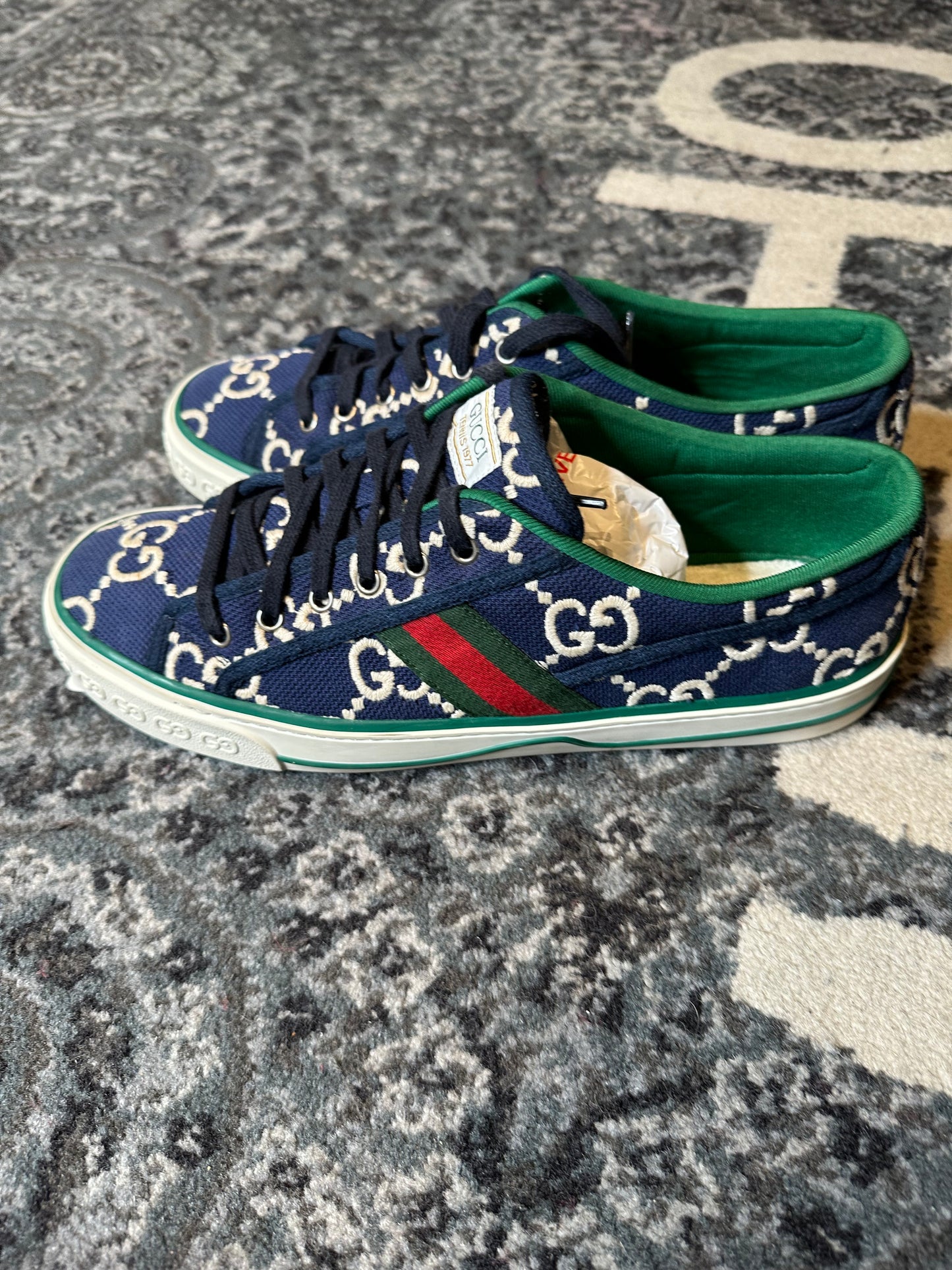 Gucci Tennis 1977 Ink blue Clean Nb Size 10g
