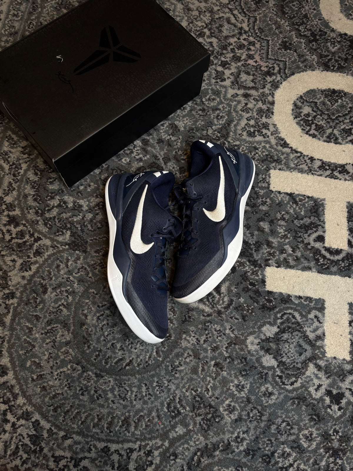 Kobe 8 Protro “College Navy” Clean Og Size 10