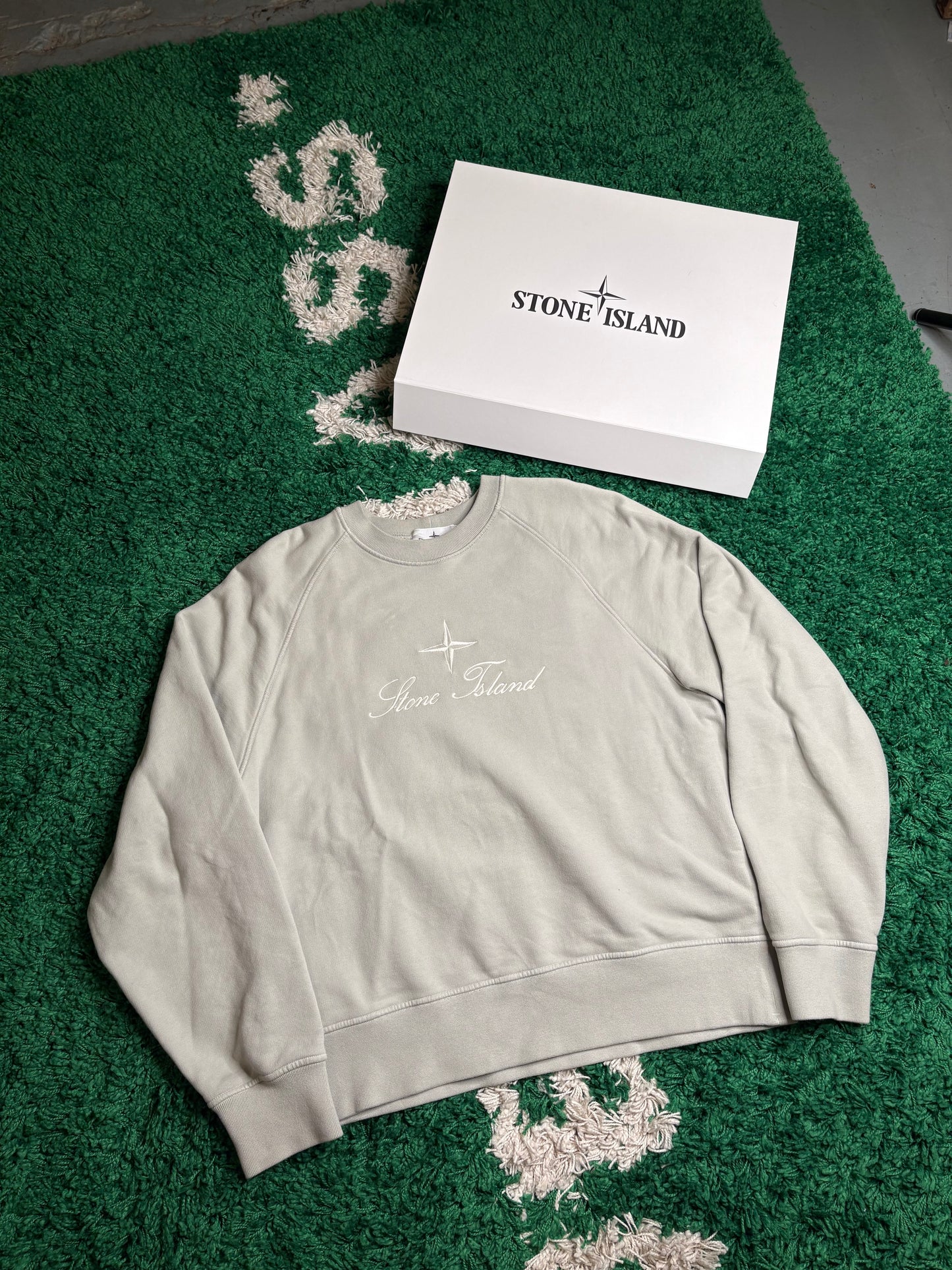 Stone Island Crewneck Gray Size Medium