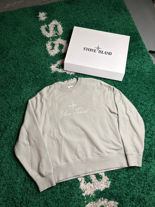 Stone Island Crewneck Gray Size Medium
