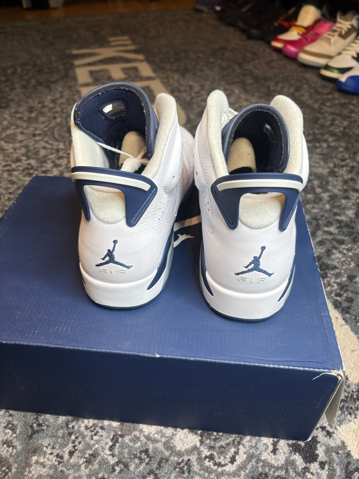 Jordan 6 Retro “Midnight Navy” Clean Og Size 11