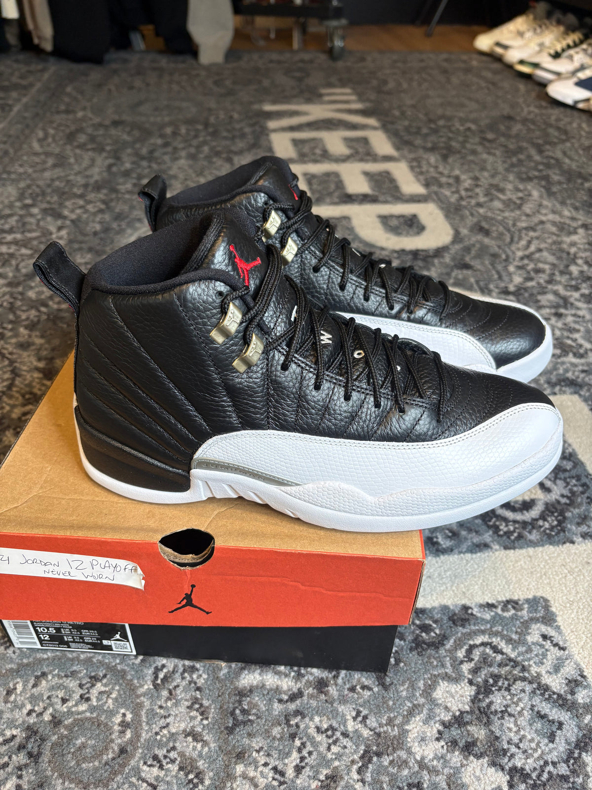 Jordan 12 Retro “Playoffs” Vnds Og Size 10.5