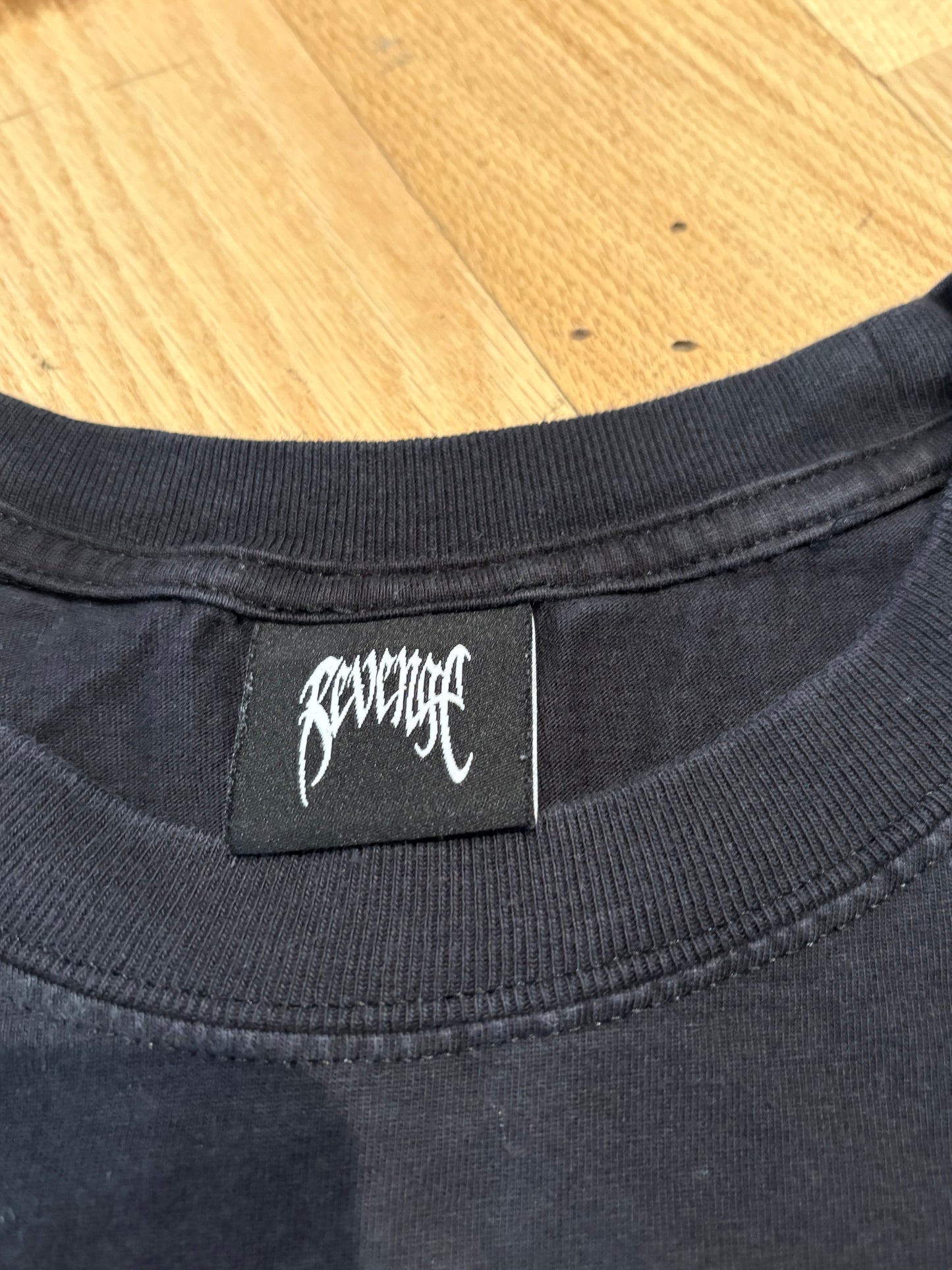 Revenge Tee Black Size Medium