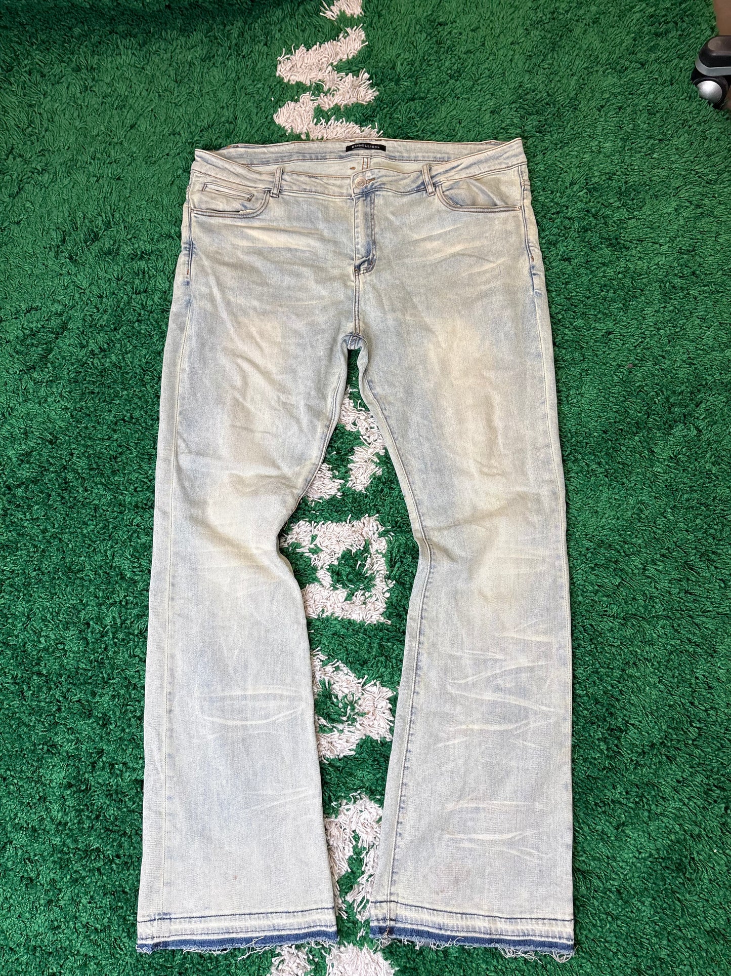 Embellish Jeans Light Wash Size 42