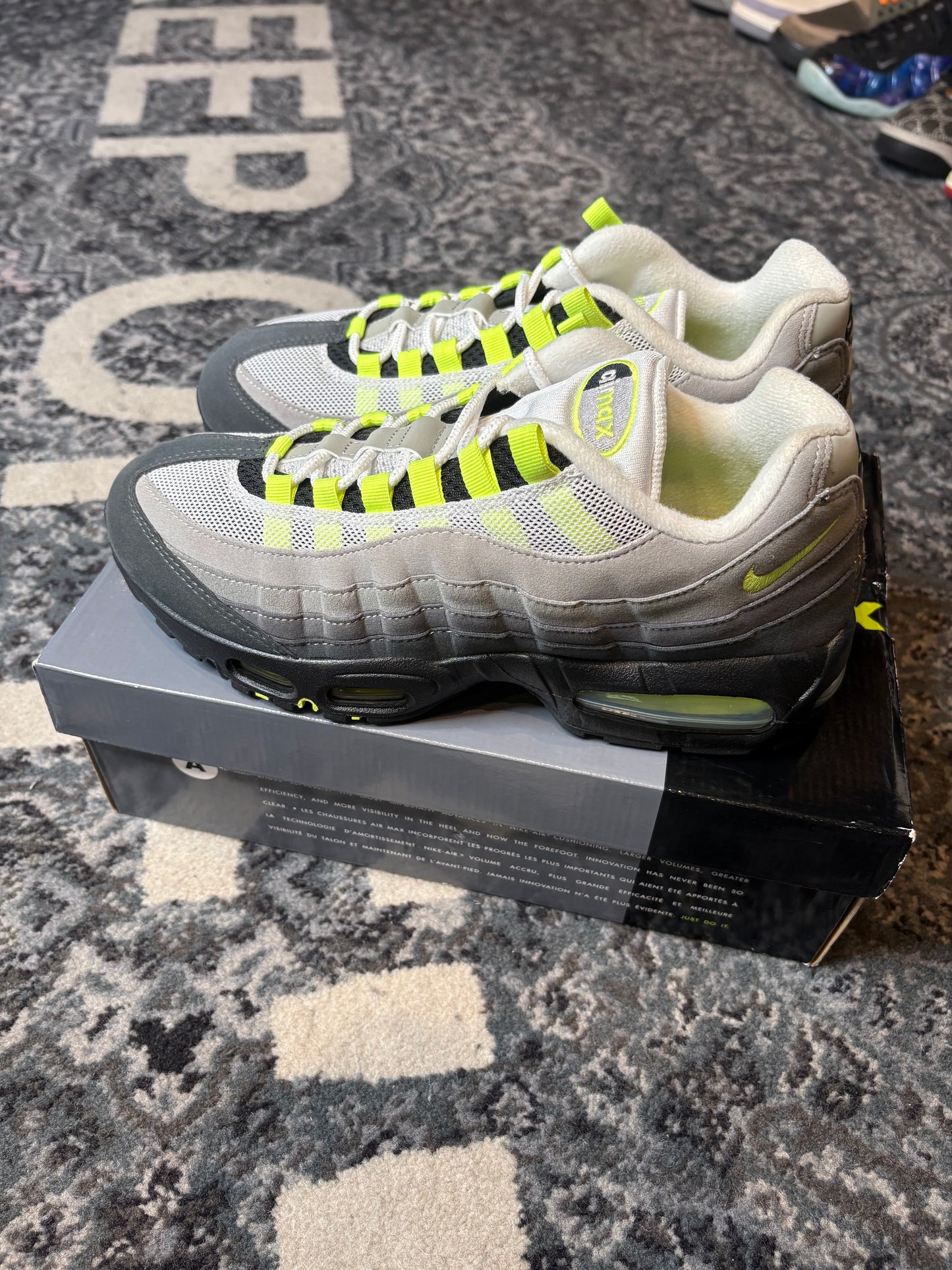 Nike Air Max 95 “Big Bubble Neon” Clean Og Size 9.5M/11W