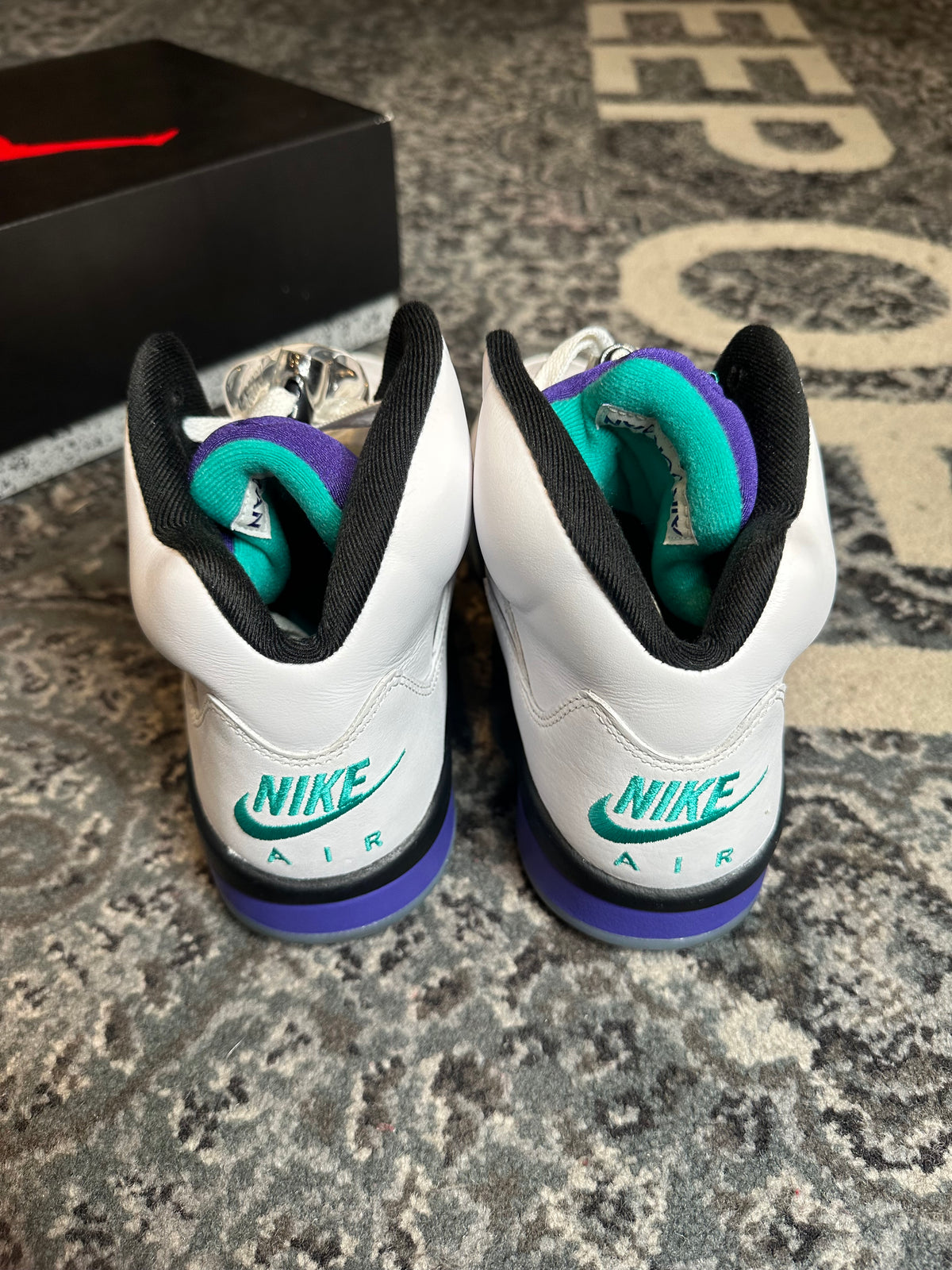 Jordan 5 Retro “Grape” Clean Og Size 9.5