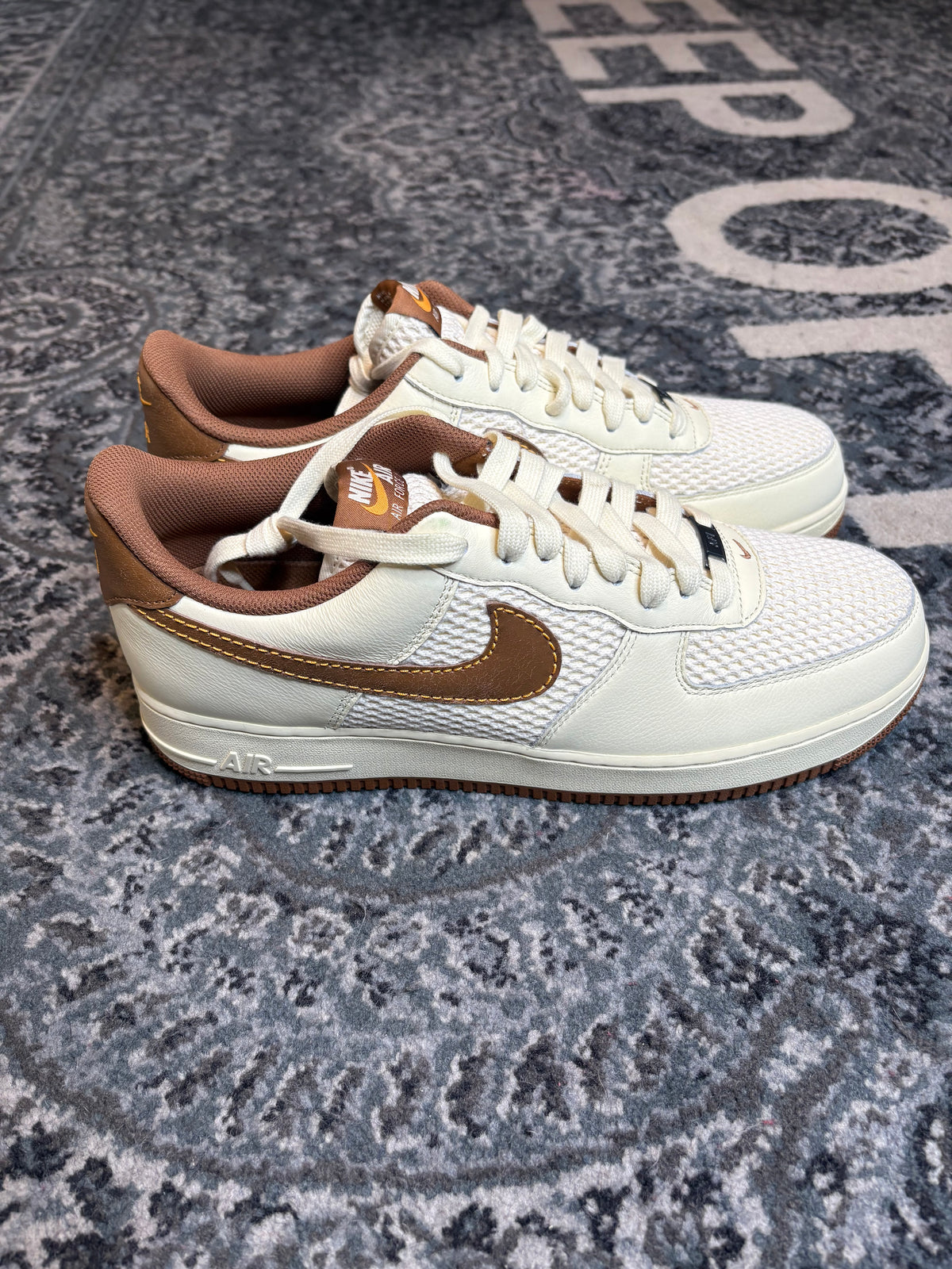 Air Force 1 “Coconut Milk Canyon Gold Light British Tan” Ds Og Size 14