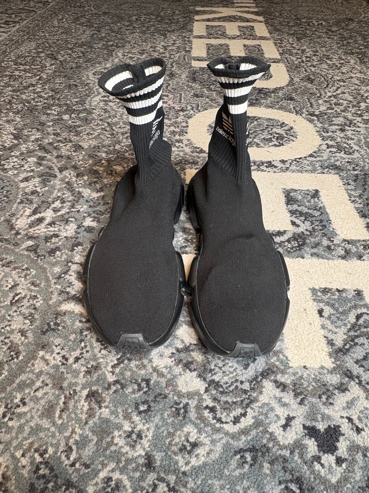 Balenciaga X Adidas Speed Trainer “Black” Clean Nb Size 11(44 EU)