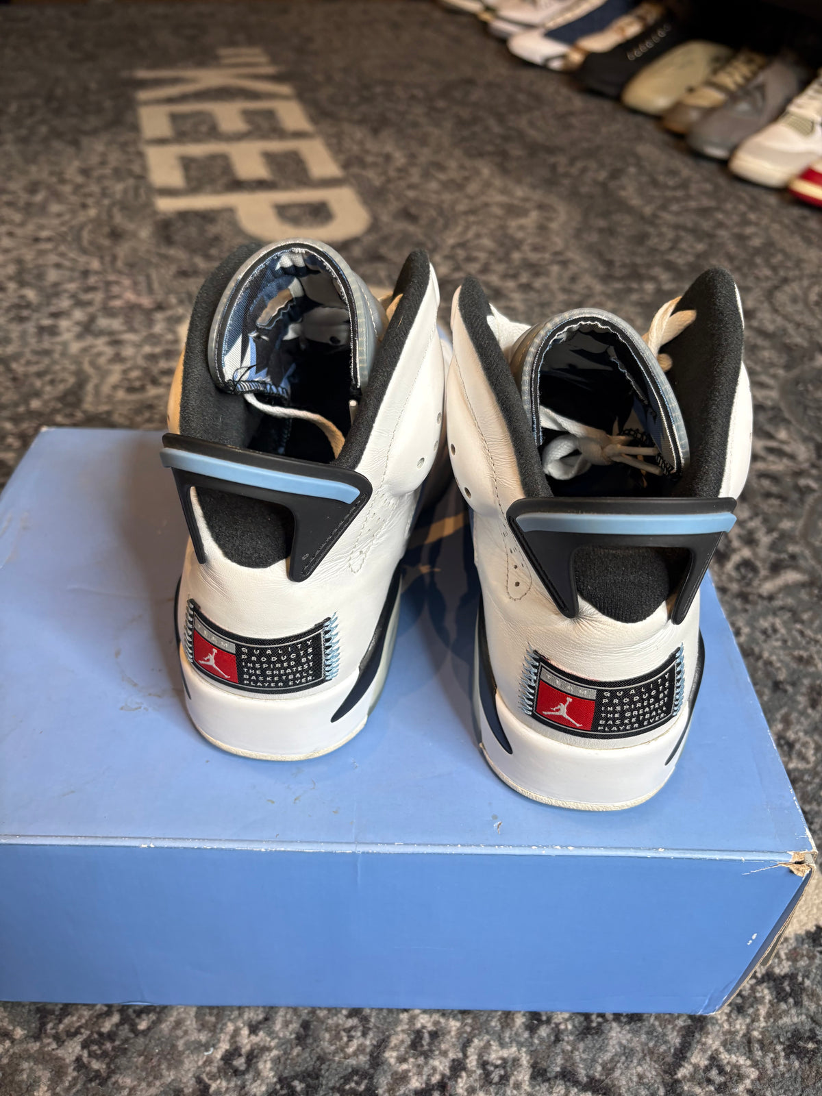 Jordan 6 Retro “Unc” Clean Og Size 8.5
