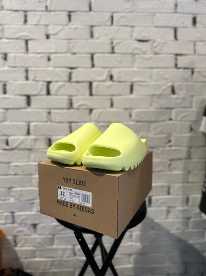 Yeezy Slide Glow Green Sz 12 DS OG