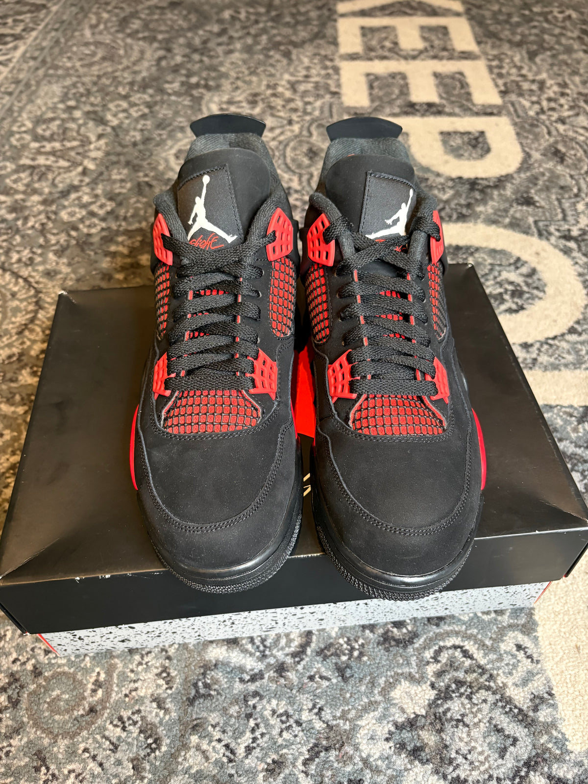 Jordan 4 Retro “Red Thunder” Clean Og Size 11