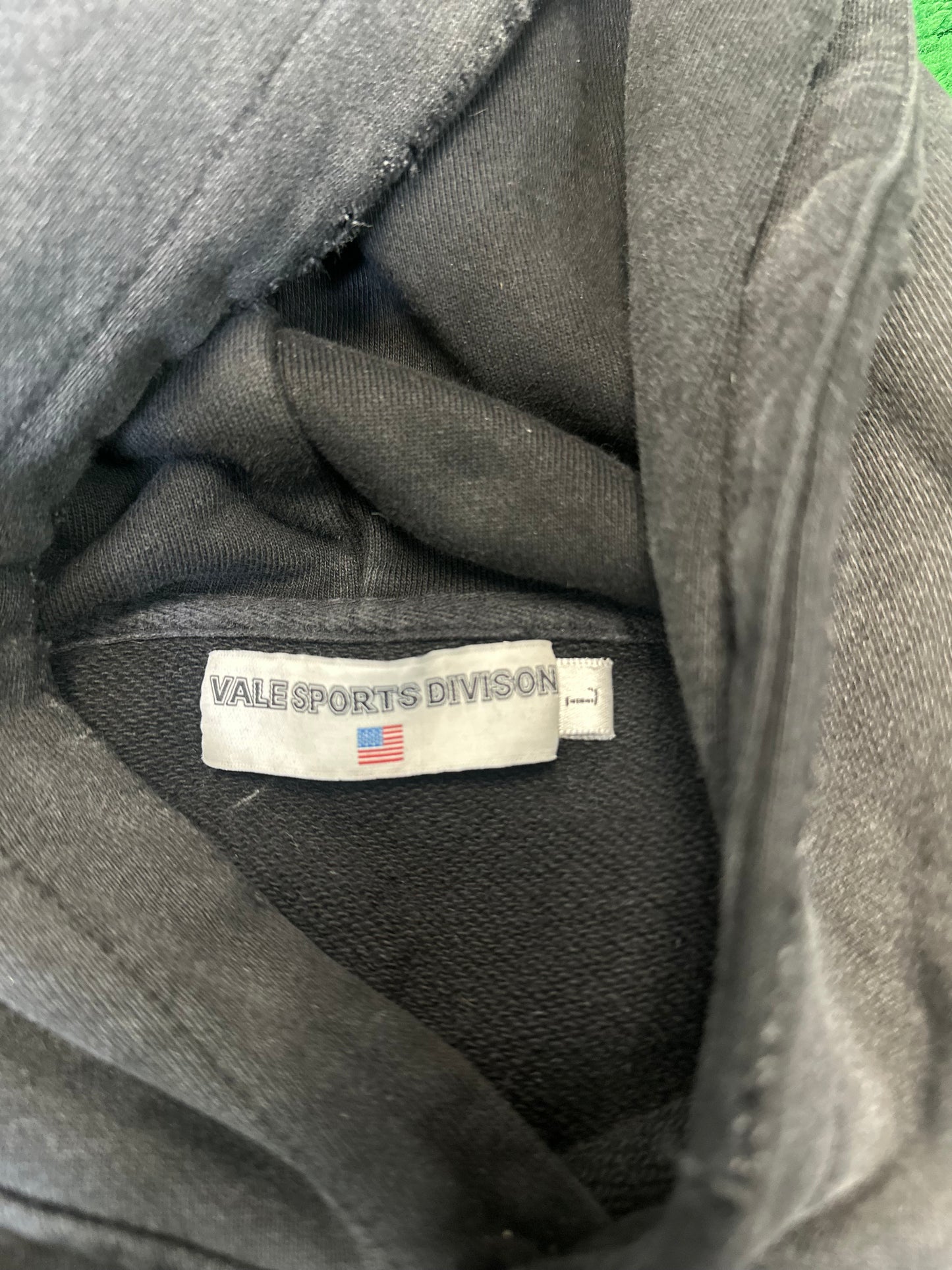 Vale Bulldog Hoodie Size Large