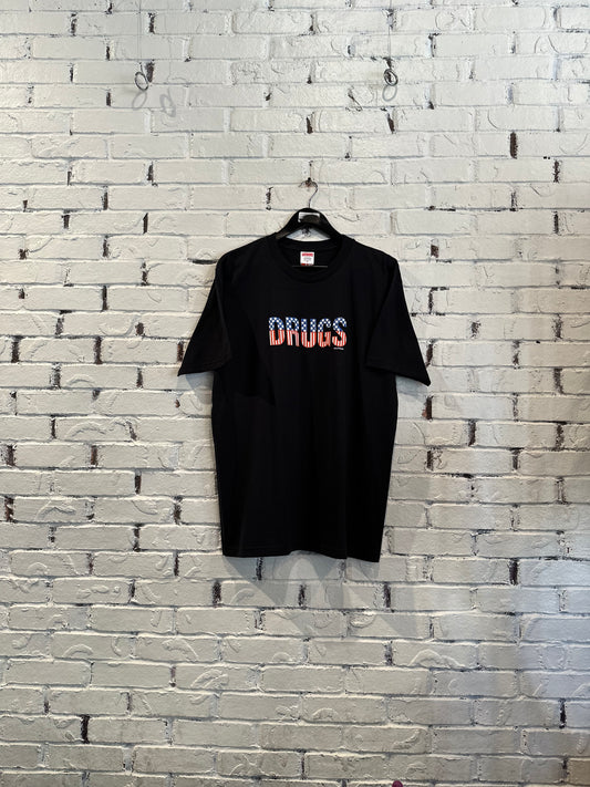 Supreme Drugs T-shirt Black DS Size M