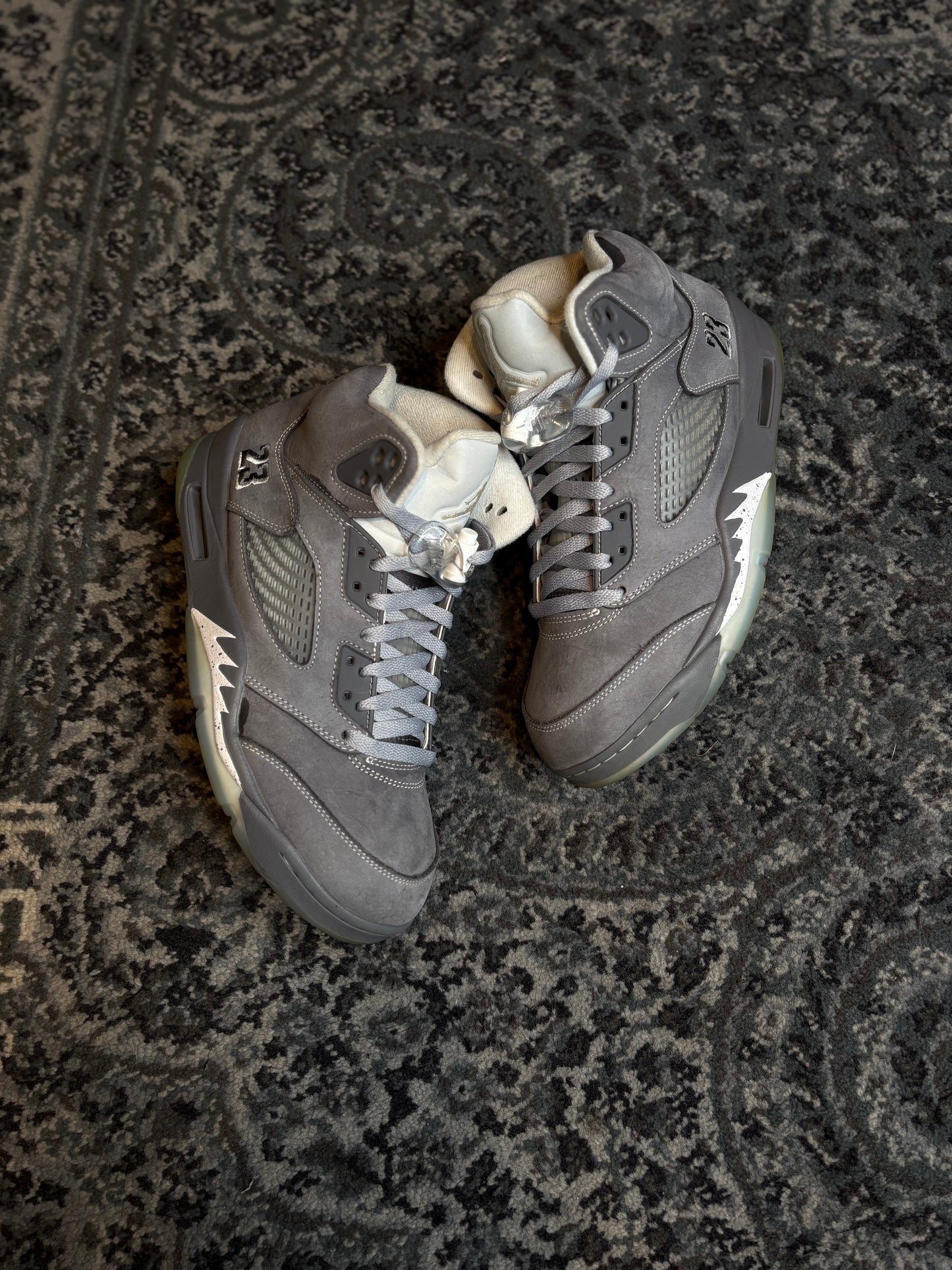 Jordan 5 Retro “Wolf Grey” Po Nb Size 8.5