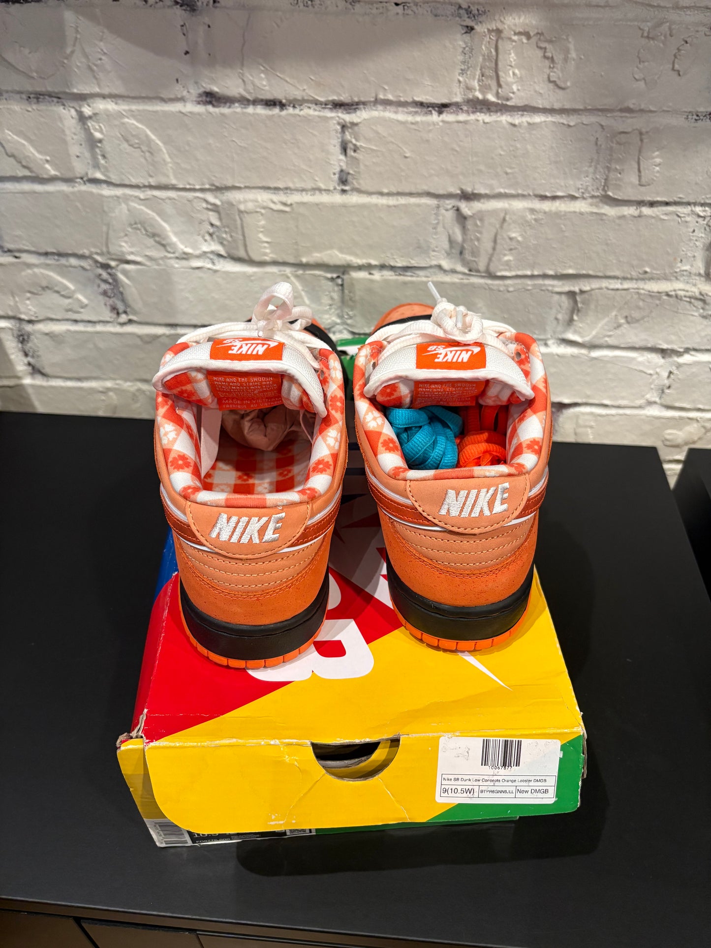 Nike Dunk SB Orange Lobster DS OG ALL Size 9