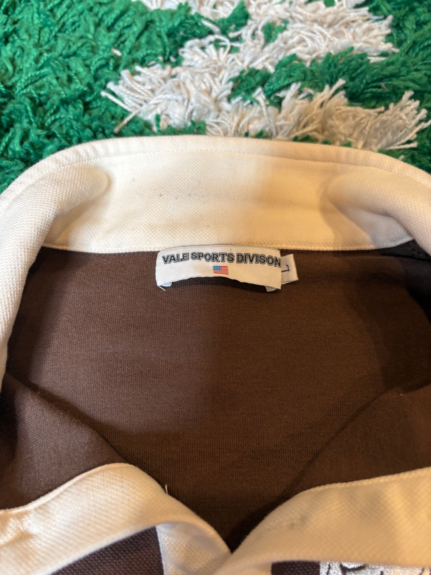 Vale Brown Polo Size Large