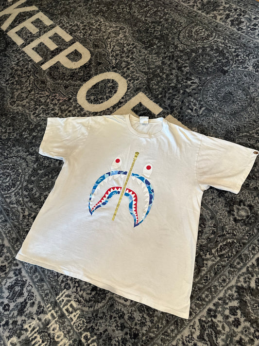 Bape Zipper Tee Size XXL