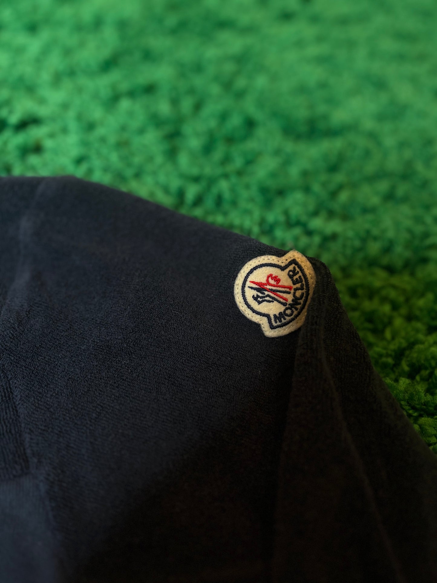 Moncler Sweater Navy Size Large
