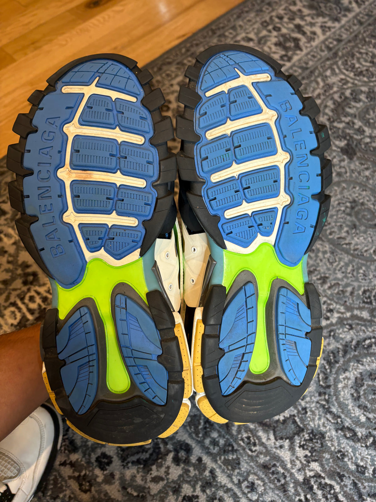 Balenciaga Track “Green White Blue” Clean Nb Size 14(47 EU)