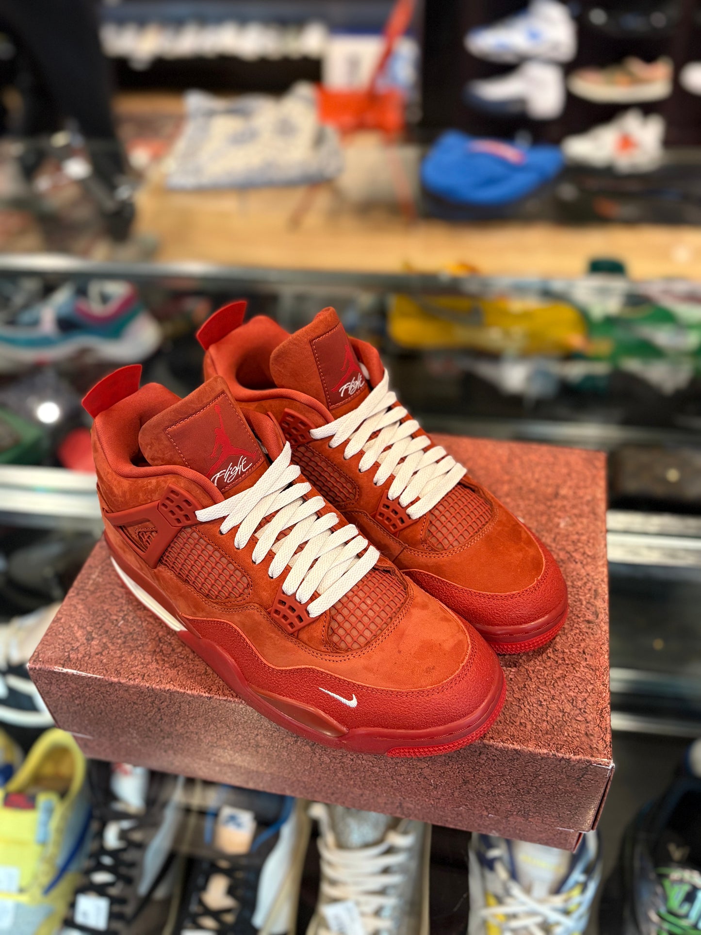 Jordan 4 Retro Brick by Brick Clean OG Size 11.5