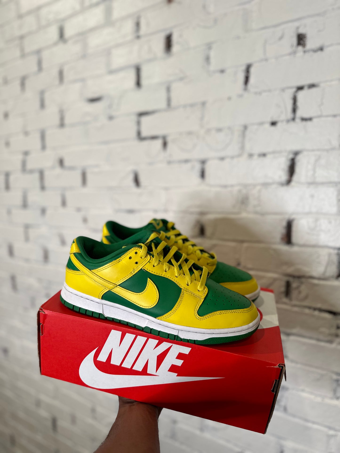 Nike Dunk Low “Reverse Brazil” Size 8.5 PO OG