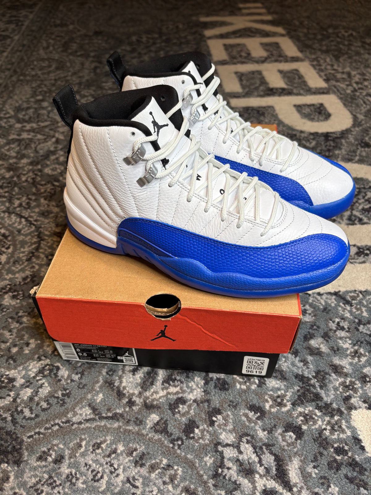 Jordan 12 Retro “BlueBerry” Clean Og Size 8