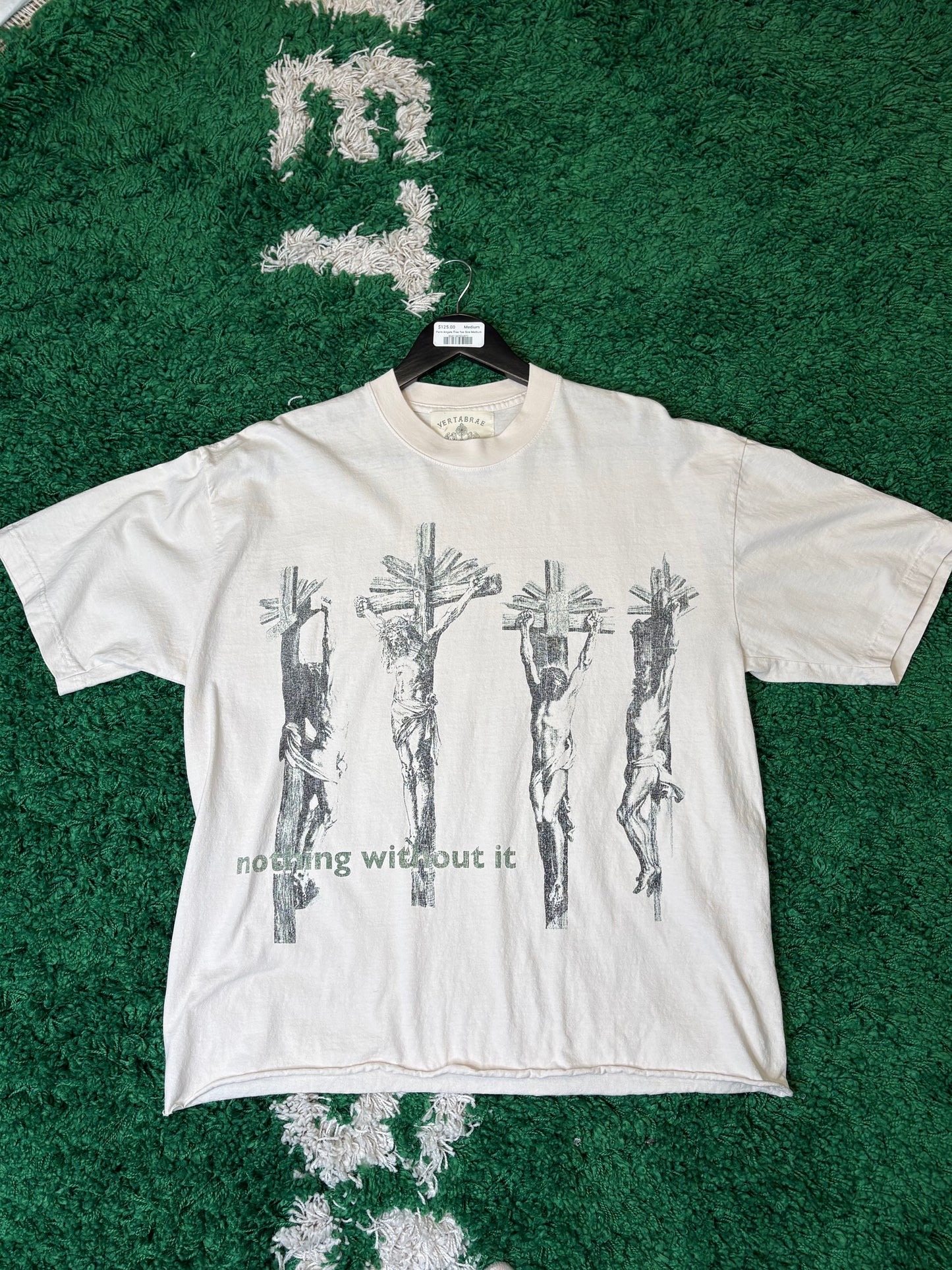 Vertebrae Jesus Tee Size Medium