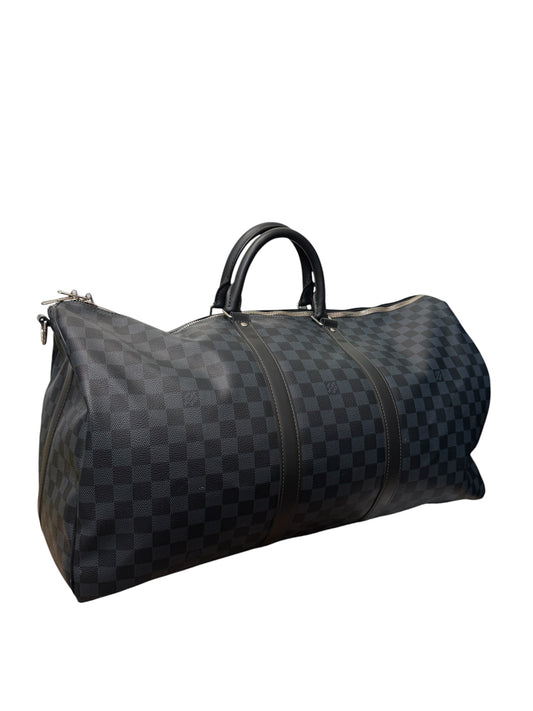 Louis Vuitton Duffle Black PO Size 55