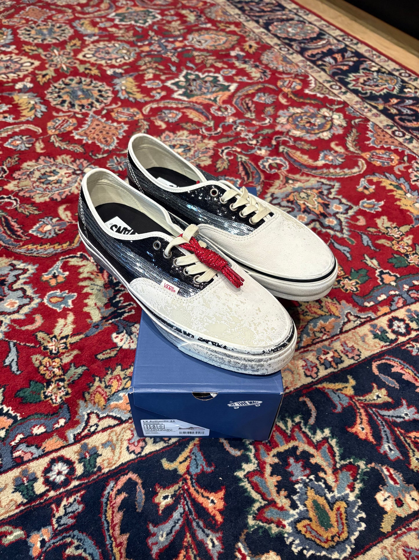 Vans Premium Authentic La Habana Black White DS OG Size 11.5