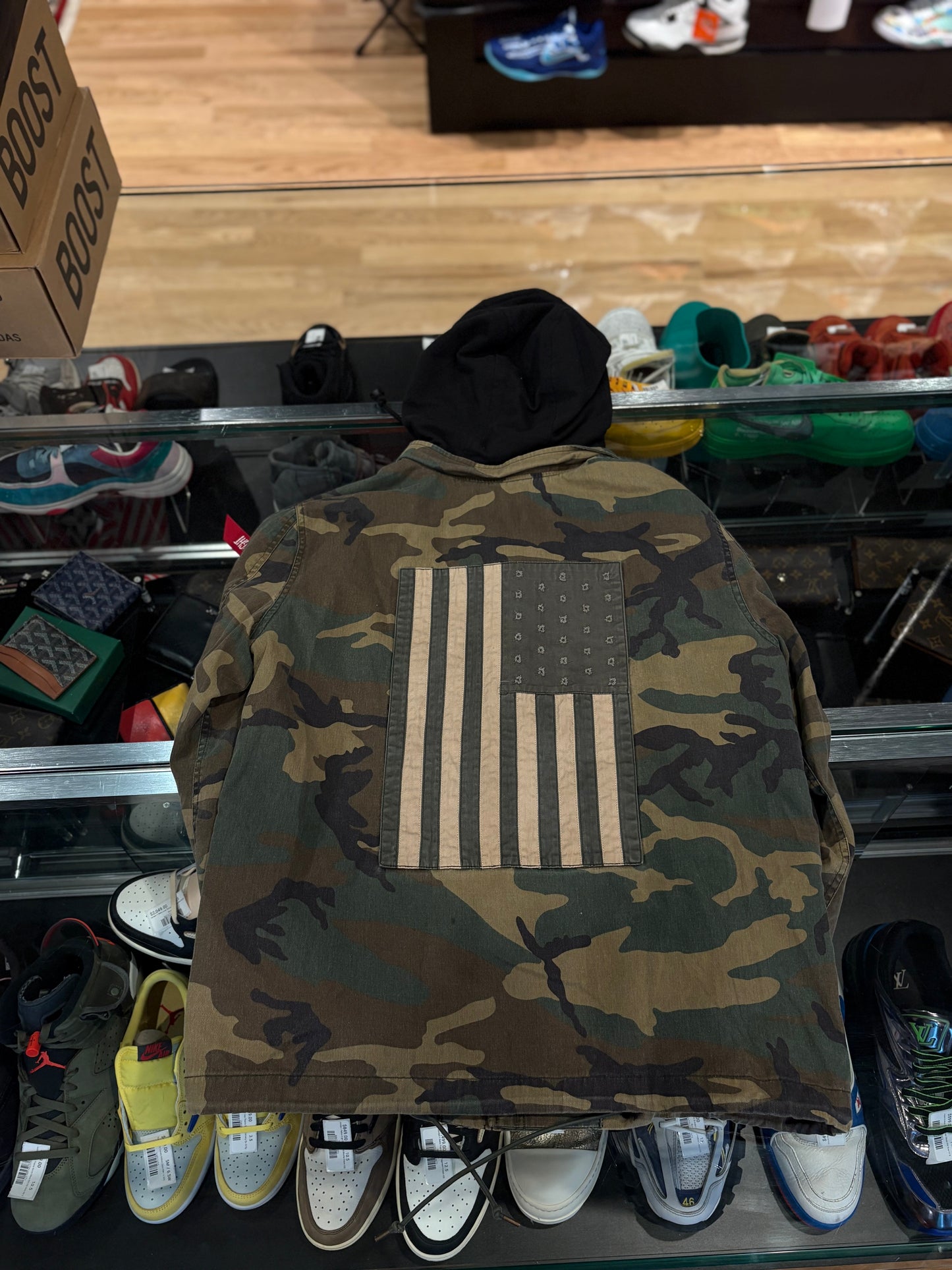 Alpha Industries Camo Jacket Size Large