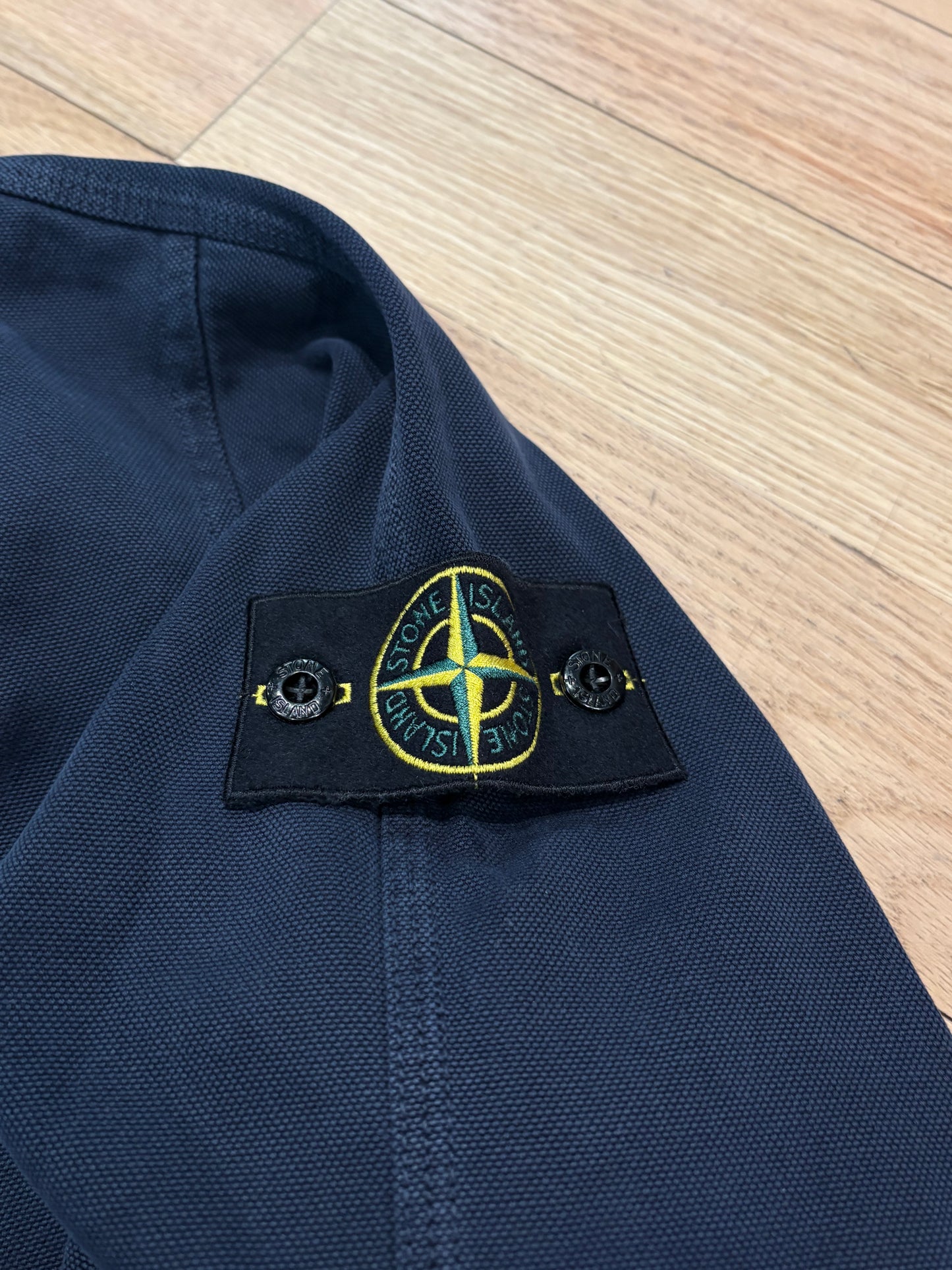 Stone Island Navy Canvas Jacket DS Size Large