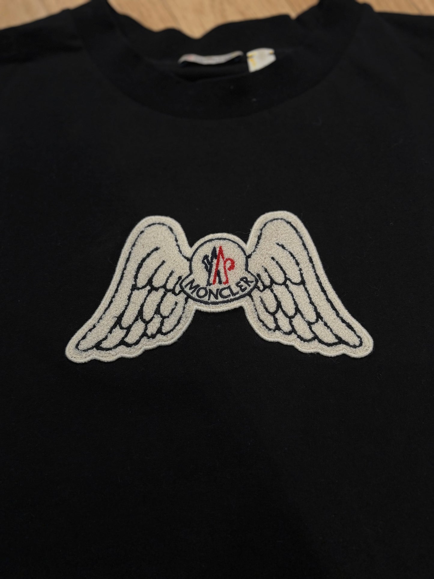 Moncler Palm Angels Tee Black Size Large