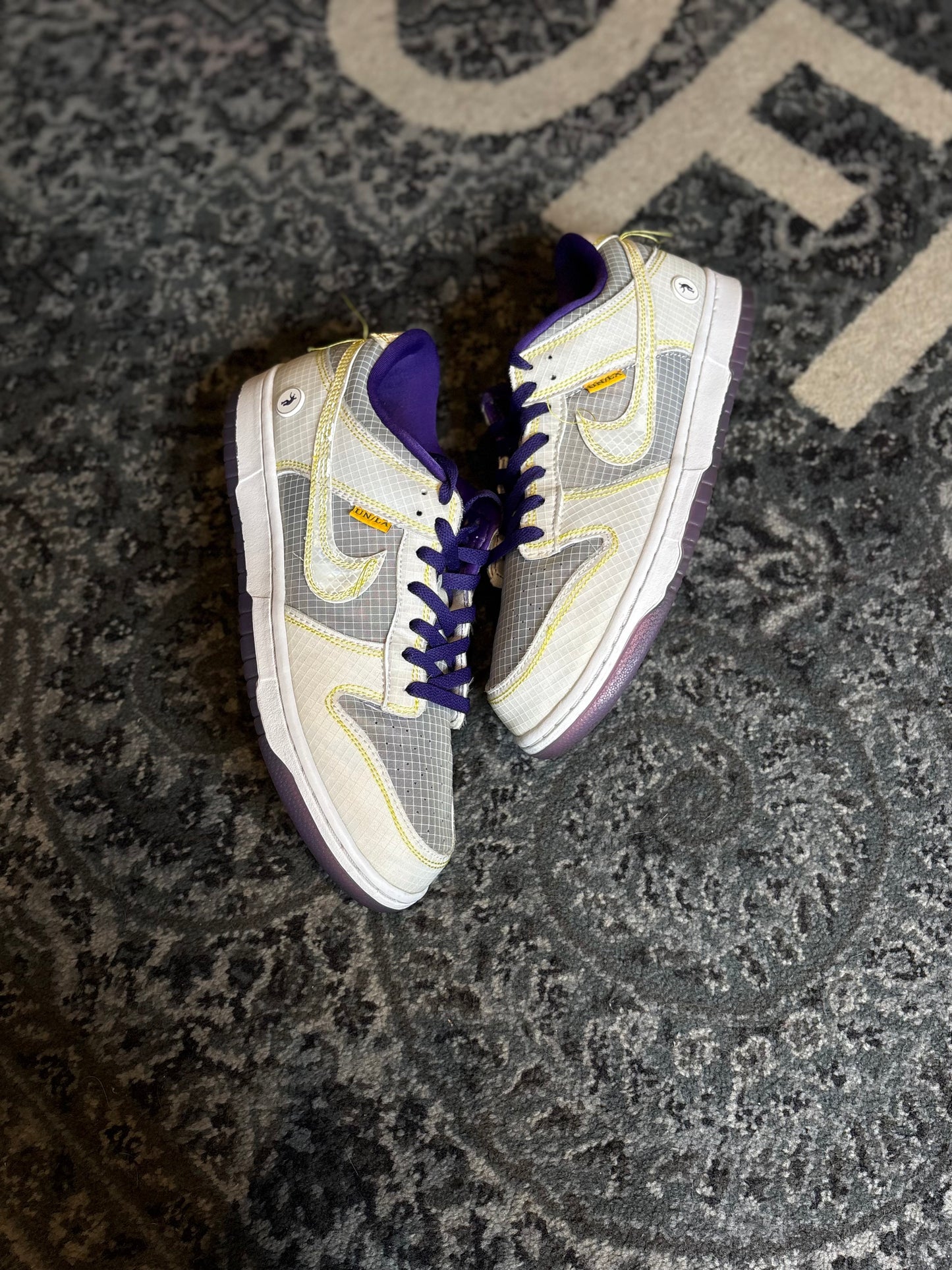 Nike Dunk X Union La Passport Pack “Court Purple” Clean Nb Size 10.5