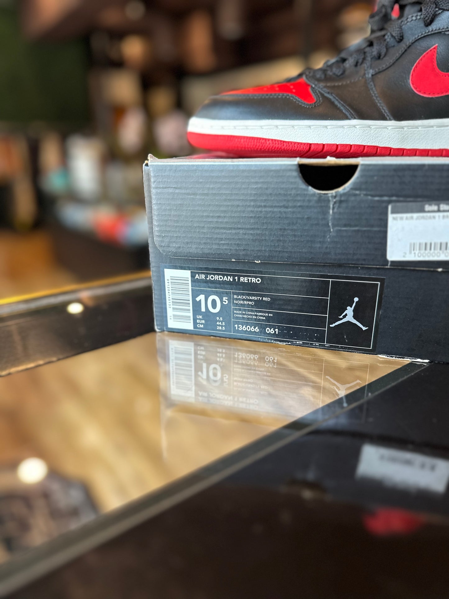 Jordan 1 High “Bred” (2001) DS OG Size 10.5