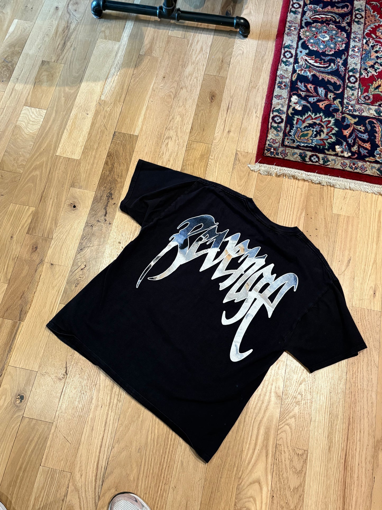 Revenge Tee Black Size Medium