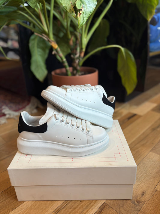 Alexander McQueen Sneakers White/Black Clean OG Size 37
