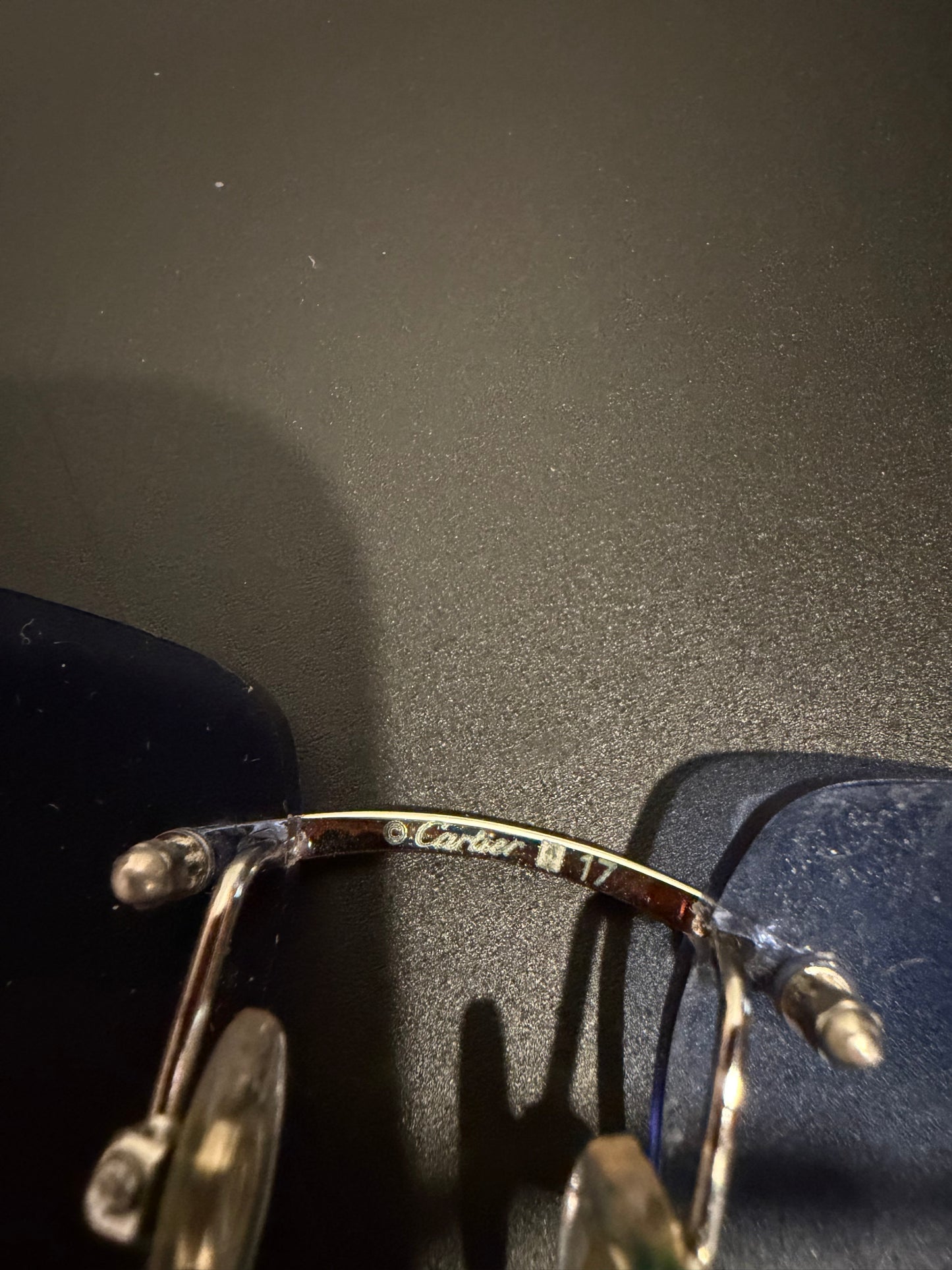 Cartier Blue Sunglasses