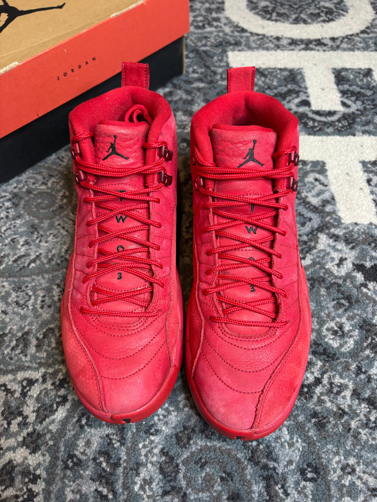 Jordan 12 Retro “Gym Red” Clean Og Size 10