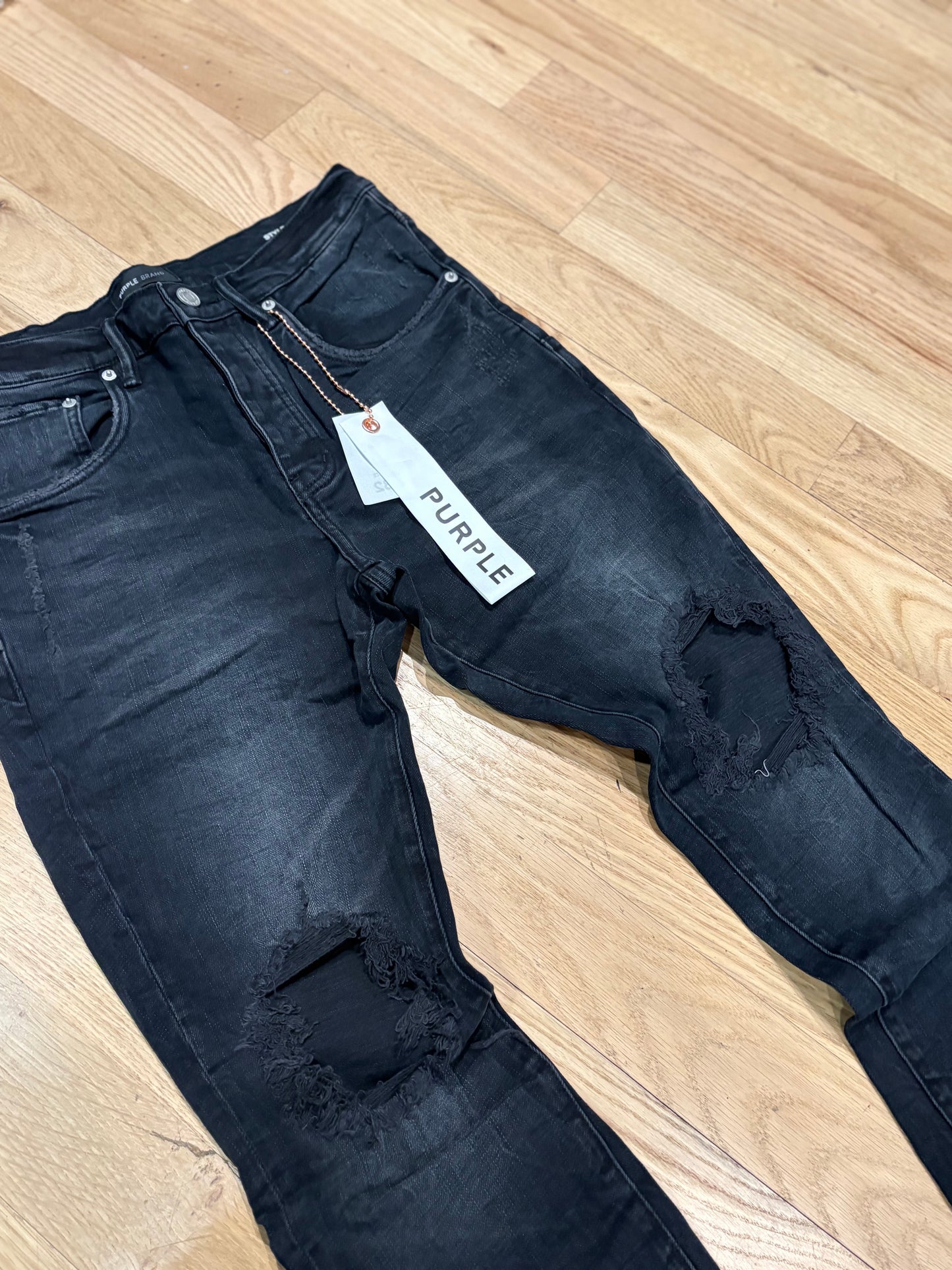 Purple Jeans “Black Washed Blowout” DS